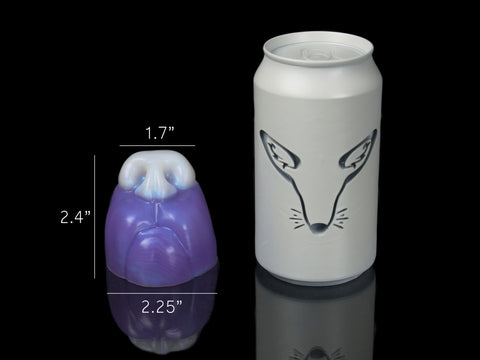 Rover's Snout - Silicone Squishy Fidget Desk Toy - Dimensions