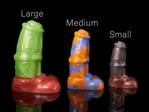 Taro - Platinum Silicone Fantasy Thick Horse Dildo - Sizes
