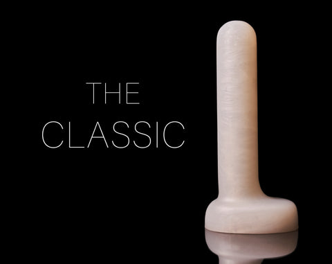 The Classic - Minimalistic Platinum Silicone Dildo - Thumbnail