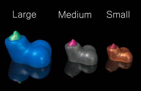 The Sheath - Platinum Silicone Fantasy Canine Packer - Sizes