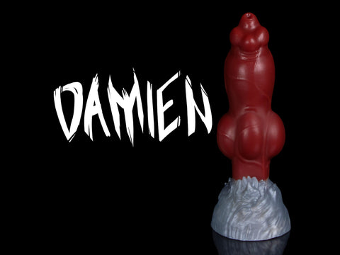 Damien - Fantasy Werewolf Knotted Silicone Dildo