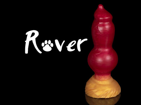 Rover - Fantasy Knotted Canine Silicone Dildo - Thumbnail