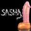 Sasha - Fantasy Barbed Feline Silicone Dildo - Thumbnail