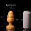 Rover's Toy - Platinum Silicone Vaginal and Butt Plug Dimensions and Sizes