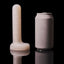 The Classic - Minimalistic Platinum Silicone Dildo - Size
