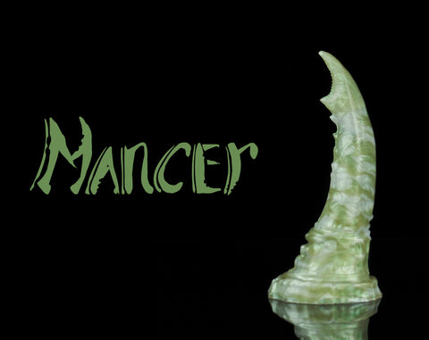 Thumbnail and title for Mancer, our alien silicone dildo.