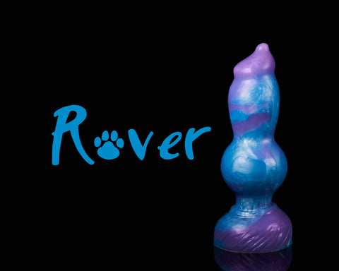 Thumbnail for Rover, a knotted canine fantasy dildo.